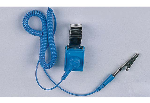 深蓝色金属有绳手腕带